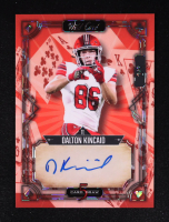 Dalton Kincaid 2023 Wild Card 5 Card Draw Autographs Red #5CDCL21 RC #2/2 at PristineAuction.com