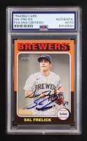 Sal Frelick Signed 2024 Topps Heritage #451 RC (PSA) at PristineAuction.com