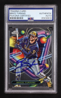 Brice Turang Signed 2023 Topps Cosmic Chrome #150 RC (PSA) at PristineAuction.com