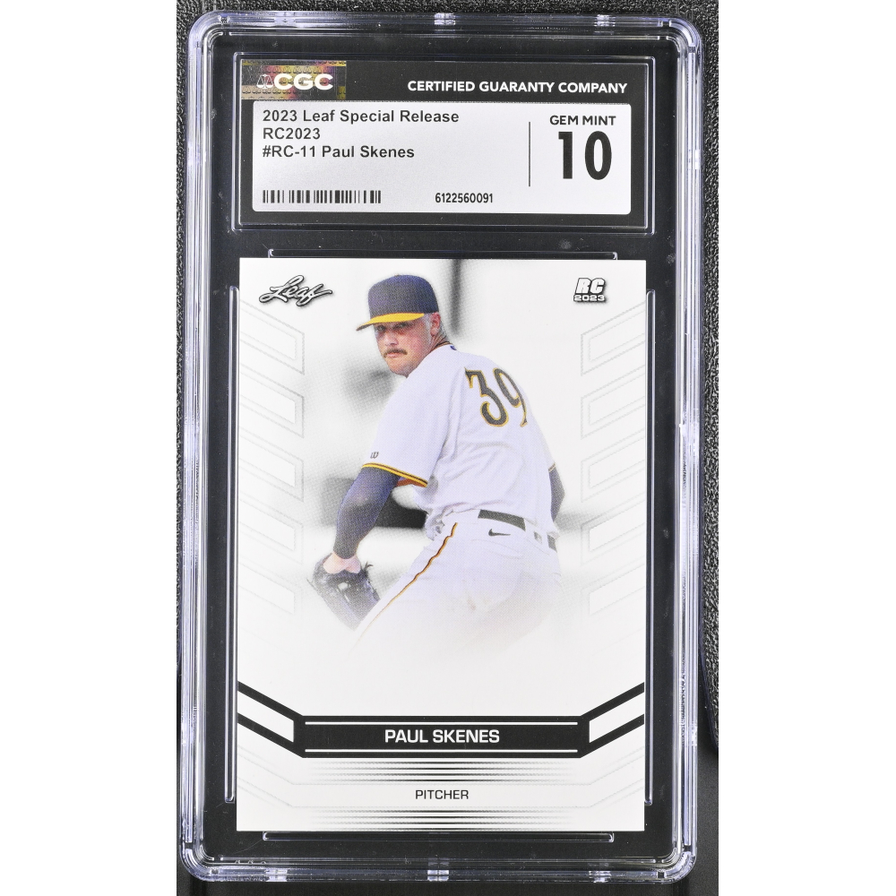 Paul Skenes 2023 Leaf Special Release RC2023 #RC11 RC (CGC 10) at PristineAuction.com