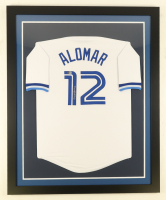 Roberto Alomar Signed Custom Framed Jersey Display (JSA) at PristineAuction.com