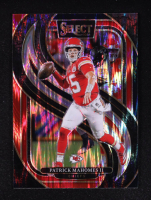 Patrick Mahomes II 2024 Select Prizm Black and Red Shock #120 at PristineAuction.com
