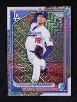 Yoshinobu Yamamoto 2024 Bowman Chrome Bowman Mega Box #36 RC at PristineAuction.com