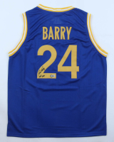 Rick Barry Signed Jersey Inscribed "HOF 1987" (Schwartz) at PristineAuction.com