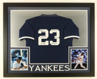 Don Mattingly Signed Custom Framed Jersey Display with (5) Inscriptions (JSA) at PristineAuction.com
