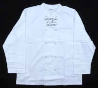 Larry Thomas Signed "Seinfeld" Chef's Jacket Inscribed "No Soup For You!" & "The Soup Nazi" (Schwartz) at PristineAuction.com
