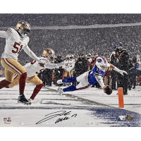 Josh Allen Signed Bills 16x20 Photo (Fanatics) at PristineAuction.com