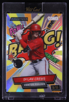 Dylan Crews 2024 Wild Card Alumination Comix BAANG! Silver Yellow & Orange Rainbow Foil #ACDC #05/15 RC at PristineAuction.com