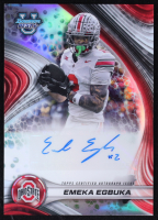 Emeka Egbuka 2024 Bowman U Best Of 2024 Autograph #BOA-EE RC at PristineAuction.com