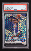 Tyrese Maxey 2020-21 Panini Mosaic Mosaic Reactive Blue #203 RC (PSA 9) at PristineAuction.com