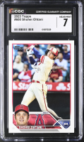 Shohei Ohtani 2023 Topps #600 (CGC 7) at PristineAuction.com