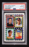 Mark Sweeney / George Aria / Richie Sexson / Brian Schneider 2001 Topps Traded #T142 '95 (PSA 10) at PristineAuction.com