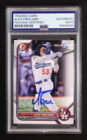 Alex Freeland Signed 2022 Bowman Draft #BD194 (PSA) at PristineAuction.com