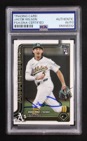 Jacob Wilson Signed 2025 Topps Update #US180 RC (PSA) at PristineAuction.com