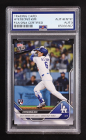 Hyeseong Kim Signed 2025 Topps Now #182 RC (PSA) at PristineAuction.com