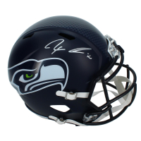 Jaxon Smith-Njigba Signed Seahawks Super Bowl LX Champions Logo Full-Size Speed Helmet (Fanatics) at PristineAuction.com
