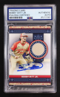 Bobby Witt Jr. Signed 2024 Topps Update All-Star Stitches Relics #ASRBW (PSA) at PristineAuction.com