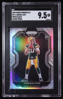 Jordan Love 2020 Panini Prizm Black Silver #4 RC (SGC 9.5) at PristineAuction.com