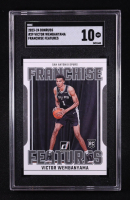 Victor Wembanyama 2023-24 Donruss Franchise Features #29 RC (SGC 10) at PristineAuction.com