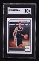 Victor Wembanyama 2023-24 Hoops #277 RC (SGC 10) at PristineAuction.com