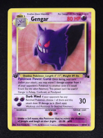 Gengar 1999 Pokemon Fossil 1st Edition #20 at PristineAuction.com