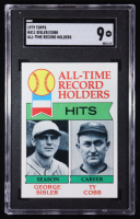 George Sisler / Ty Cobb 1979 Topps #411 ATL (SGC 9) at PristineAuction.com