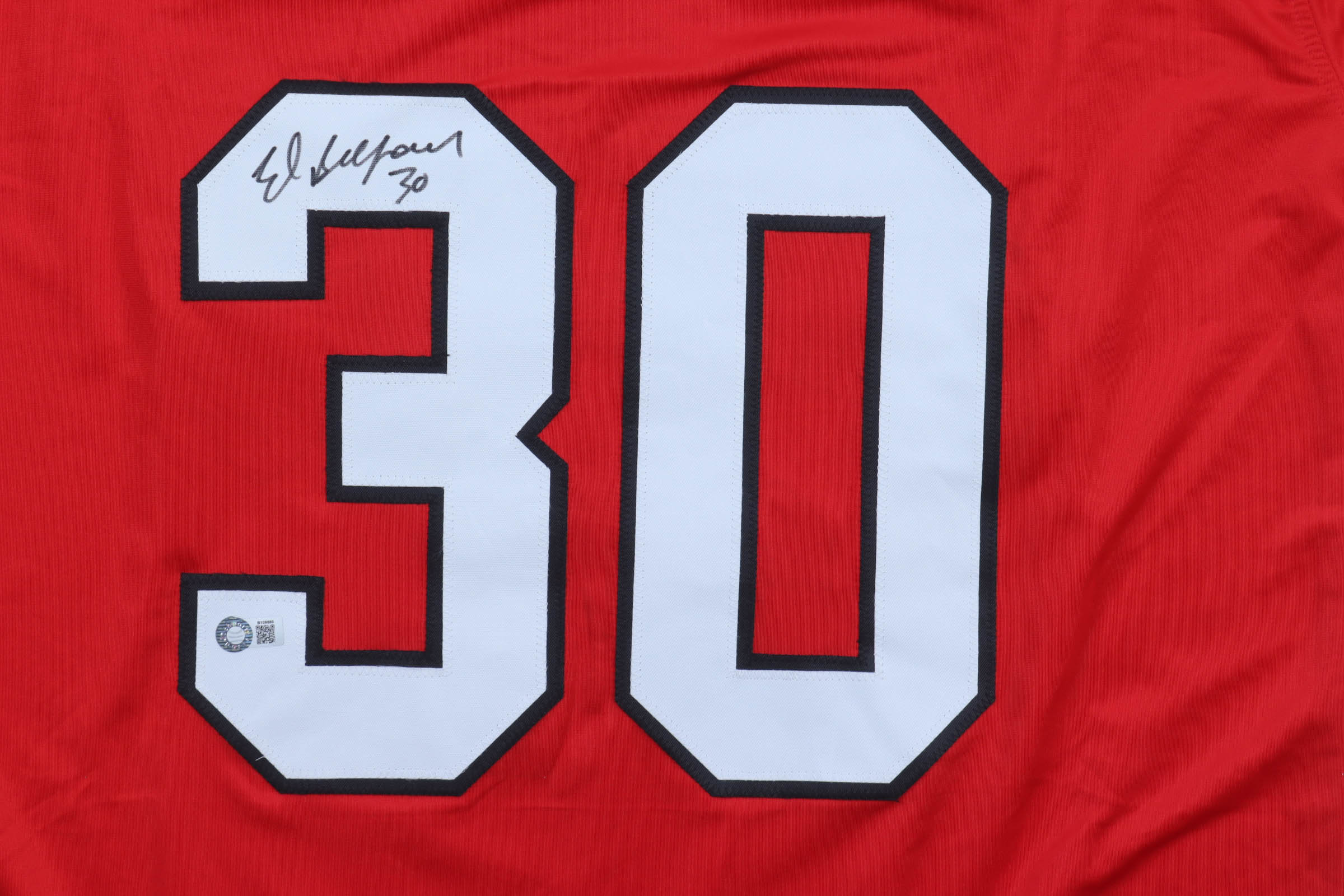 Ed Belfour Signed Jersey (Schwartz) at PristineAuction.com Ed Belfour Signed Jersey (Schwartz) at PristineAuction.com