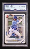 Carter Jensen Signed 2021 Bowman Draft #BD106 (PSA) at PristineAuction.com