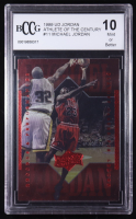Michael Jordan 1999 Upper Deck Michael Jordan Athlete of the Century #11 (BCCG 10) at PristineAuction.com