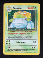 Venusaur 1999 Pokemon Base Unlimited #15 Holo at PristineAuction.com