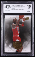 Michael Jordan 2009-10 Upper Deck Michael Jordan Legacy Collection Gold #33 (BCCG 10) at PristineAuction.com