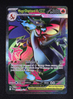 Mega Charizard X ex 2025 Pokemon Phantasmal Flames #109 Holo at PristineAuction.com