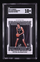 Victor Wembanyama 2023-24 Donruss Franchise Features #29 RC (SGC 10) at PristineAuction.com