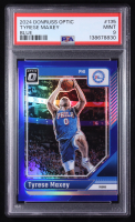 Tyrese Maxey 2024-25 Donruss Optic Blue #135 #03/49 (PSA 9) at PristineAuction.com