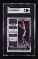 Victor Wembanyama 2023-24 Panini Contenders #11 RC (SGC 10) at PristineAuction.com