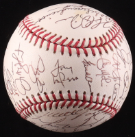 2002 Cardinals | OML Baseball Team-Signed by (35) with Tony La Russa, Scott Rolen, Red Schoendienst (Beckett) at PristineAuction.com