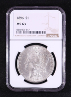 1896 Morgan Silver Dollar (NGC MS63) at PristineAuction.com