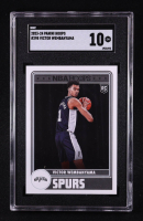 Victor Wembanyama 2023-24 Hoops #298 RC (SGC 10) at PristineAuction.com
