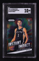 Victor Wembanyama 2023-24 Panini Prizm Instant Impact #3 RC (SGC 10) at PristineAuction.com