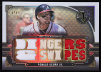 Ronald Acuna Jr. 2022 Topps Triple Threads Relics #TTRRAJ5 #19/36 at PristineAuction.com