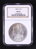 1885-O Morgan Silver Dollar (NGC MS64) at PristineAuction.com
