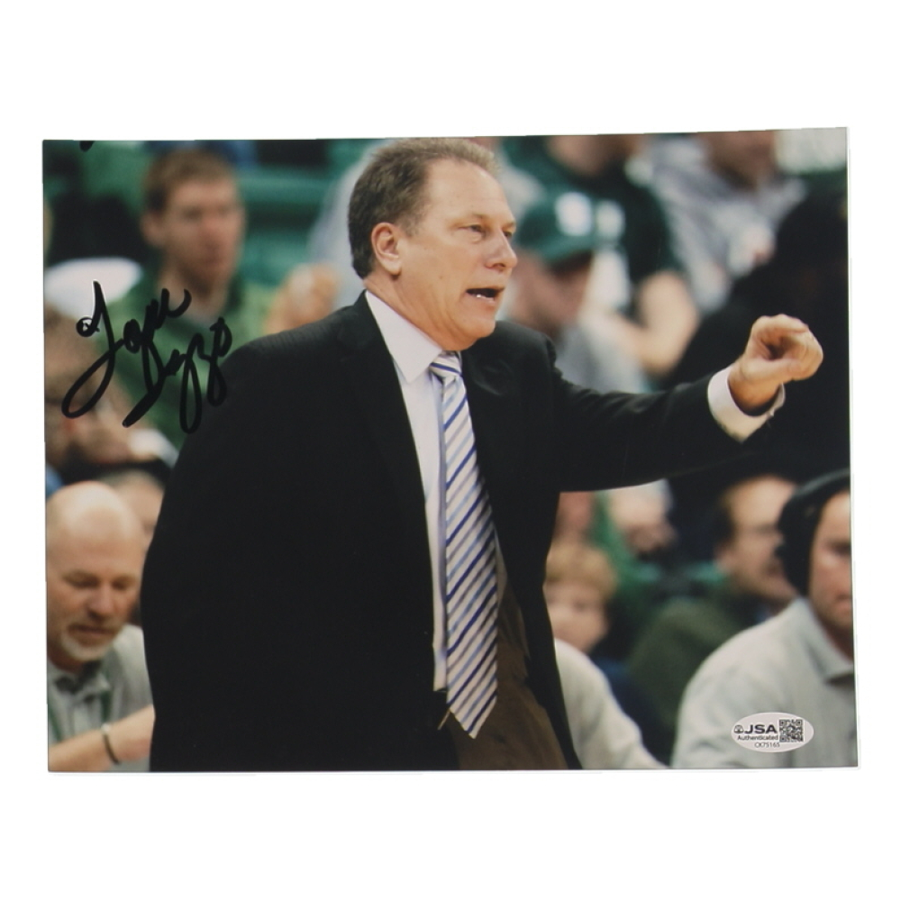 Tom Izzo Signed Michigan State Spartans 8x10 Photo (JSA) at PristineAuction.com