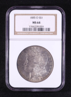 1885-O Morgan Silver Dollar (NGC MS64) at PristineAuction.com