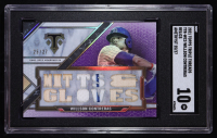 Willson Contreras 2021 Topps Triple Threads Relics Amethyst #TTRWC3 #25/27 (SGC 10) at PristineAuction.com