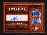 J. R. Smith 2025 Leaf Glory of the Game Tough As Leather Purple #TLJRS #12/15 at PristineAuction.com
