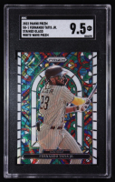 Fernando Tatis Jr. 2022 Panini Prizm Stained Glass Prizms White Wave #1 (SGC 9.5) at PristineAuction.com
