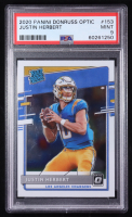 Justin Herbert 2020 Donruss Optic #153 RR RC (PSA 9) at PristineAuction.com