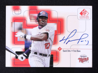 David Ortiz 1999 SP Signature Autographs #DO at PristineAuction.com