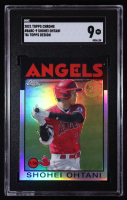 Shohei Ohtani 2021 Topps Chrome '86 Topps #86BC9 (SGC 9) at PristineAuction.com