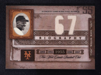 Willie Mays 2005 Biography Willie Mays HR Materials #67 Jersey-Jersey at PristineAuction.com